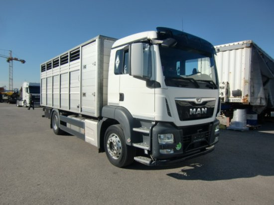 MAN TGS 18.420 Tiertransporter,Euro 6, Manual Seilwinde, el. Ladebordwand Voll Luft - 말 수송 트럭 : 사진 3 MAN TGS 18.420 Tiertransporter,Euro 6, Manual Seilwinde, el. Ladebordwand Voll Luft - 말 수송 트럭 : 사진 3