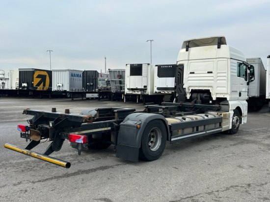 MAN TGX 18.460 XLX, 4x2, Euro 6, Standklima - 컨테이너 운반 장치/ 스와프 보디 트럭 : 사진 4 MAN TGX 18.460 XLX, 4x2, Euro 6, Standklima - 컨테이너 운반 장치/ 스와프 보디 트럭 : 사진 4