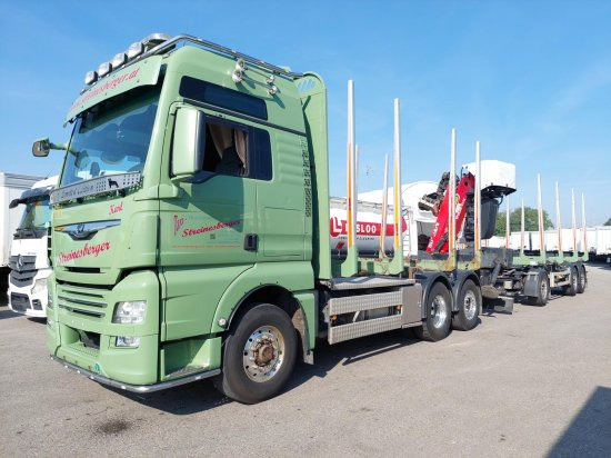 MAN TGX 26.500 6x4x4 Holztransporter, Motor Neu OHNE ANHÄNGER - 목재 트럭, 크레인 트럭 : 사진 1 MAN TGX 26.500 6x4x4 Holztransporter, Motor Neu OHNE ANHÄNGER - 목재 트럭, 크레인 트럭 : 사진 1