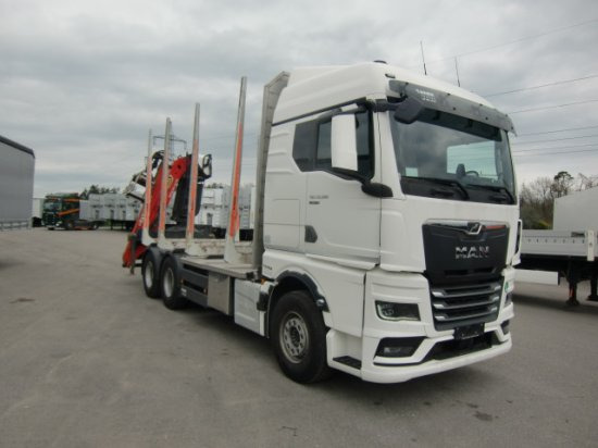 MAN TGX 33.580 BL 6x4, Intarder, Holztransporter, - 목재 트럭, 크레인 트럭 : 사진 3 MAN TGX 33.580 BL 6x4, Intarder, Holztransporter, - 목재 트럭, 크레인 트럭 : 사진 3