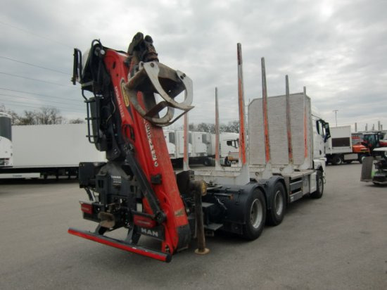 MAN TGX 33.580 BL 6x4, Intarder, Holztransporter, - 목재 트럭, 크레인 트럭 : 사진 4 MAN TGX 33.580 BL 6x4, Intarder, Holztransporter, - 목재 트럭, 크레인 트럭 : 사진 4