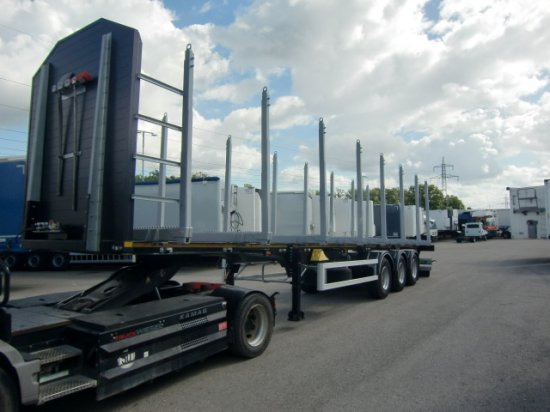 MEGA TIMBER LONG Holzauflieger 8 Rungenpaare 3. Achse Liftachse - 목재 세미 트레일러 : 사진 1 MEGA TIMBER LONG Holzauflieger 8 Rungenpaare 3. Achse Liftachse - 목재 세미 트레일러 : 사진 1