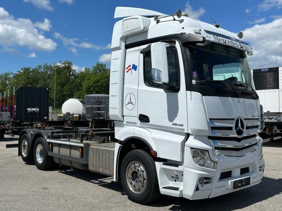 Mercedes-Benz Actros 2545 6x2 BDF E6, Retarder, Alufelgen - 컨테이너 운반 장치/ 스와프 보디 트럭 : 사진 3 Mercedes-Benz Actros 2545 6x2 BDF E6, Retarder, Alufelgen - 컨테이너 운반 장치/ 스와프 보디 트럭 : 사진 3
