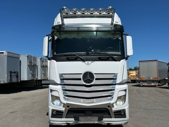 Mercedes-Benz Actros 2545 L 6x2, Retarder, Pritsche, Hiab XS 166 D-4 PRO, E5 - 드롭사이드/ 플랫베드 트럭, 크레인 트럭 : 사진 2 Mercedes-Benz Actros 2545 L 6x2, Retarder, Pritsche, Hiab XS 166 D-4 PRO, E5 - 드롭사이드/ 플랫베드 트럭, 크레인 트럭 : 사진 2