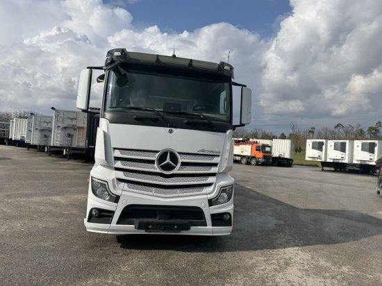 Mercedes-Benz Actros 2653, Retarder, Pritsche, Hiab Hipro 232 ES5 - 드롭사이드/ 플랫베드 트럭, 크레인 트럭 : 사진 2 Mercedes-Benz Actros 2653, Retarder, Pritsche, Hiab Hipro 232 ES5 - 드롭사이드/ 플랫베드 트럭, 크레인 트럭 : 사진 2