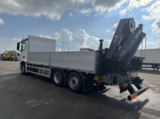 Mercedes-Benz Actros 2653, Retarder, Pritsche, Hiab Hipro 232 ES5 - 드롭사이드/ 플랫베드 트럭, 크레인 트럭 : 사진 4 Mercedes-Benz Actros 2653, Retarder, Pritsche, Hiab Hipro 232 ES5 - 드롭사이드/ 플랫베드 트럭, 크레인 트럭 : 사진 4