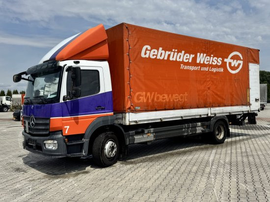 Mercedes-Benz Atego N2 Euro 6 - 커튼사이더 트럭 : 사진 1 Mercedes-Benz Atego N2 Euro 6 - 커튼사이더 트럭 : 사진 1