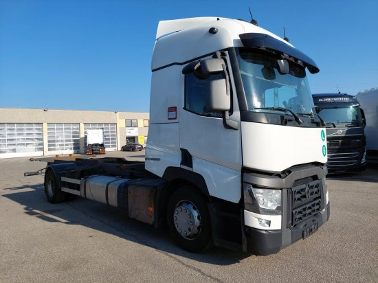 Renault T430 BDF-Wechselfahrgestell, 4x2 LL, EURO6, VEB+ - 컨테이너 운반 장치/ 스와프 보디 트럭 : 사진 3 Renault T430 BDF-Wechselfahrgestell, 4x2 LL, EURO6, VEB+ - 컨테이너 운반 장치/ 스와프 보디 트럭 : 사진 3