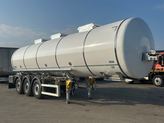 Romex R-31, Lebensmitteltankauflieger 31000l 3 Kammern - 유조 세미 트레일러 : 사진 1 Romex R-31, Lebensmitteltankauflieger 31000l 3 Kammern - 유조 세미 트레일러 : 사진 1