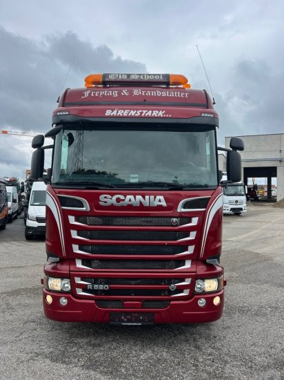 Scania R520 V8 Highline, Opticruise, Retarder, E6, Standklima, Schubbodenhydraulik - 트랙터 유닛 : 사진 2 Scania R520 V8 Highline, Opticruise, Retarder, E6, Standklima, Schubbodenhydraulik - 트랙터 유닛 : 사진 2