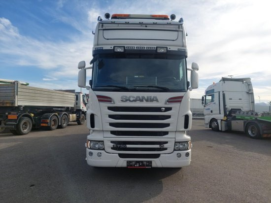Scania R730 6x4 Pritsche, Voll-Luft Palfinger PK27002 Kran Retarder, Alu-Felgen, - 드롭사이드/ 플랫베드 트럭, 크레인 트럭 : 사진 3 Scania R730 6x4 Pritsche, Voll-Luft Palfinger PK27002 Kran Retarder, Alu-Felgen, - 드롭사이드/ 플랫베드 트럭, 크레인 트럭 : 사진 3