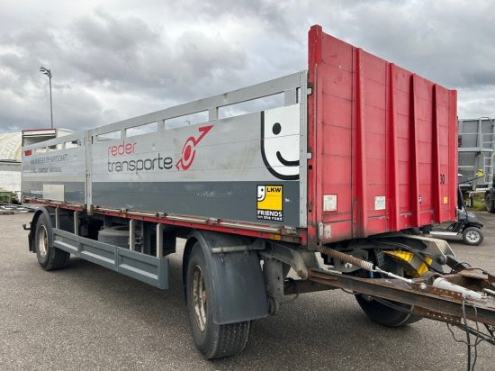 Scheuwimmer Baustoffanhänger - 드롭사이드/ 플랫베드 트레일러 : 사진 2 Scheuwimmer Baustoffanhänger - 드롭사이드/ 플랫베드 트레일러 : 사진 2