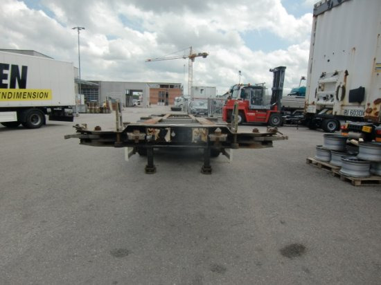 Schmitz Containerchassi 3-achsig SCF 24G45 Slider - 컨테이너 운반 장치/ 스와프 보디 세미 트레일러 : 사진 2 Schmitz Containerchassi 3-achsig SCF 24G45 Slider - 컨테이너 운반 장치/ 스와프 보디 세미 트레일러 : 사진 2