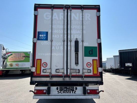 등온 세미 트레일러 Schmitz SCB S3B SKO24, Kühlauflieger, TK SLXe 400,  Liftachse, Fleischbahnen : 사진 6