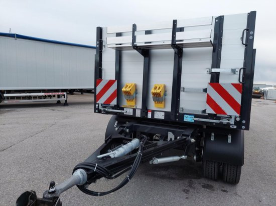 Schwarzmüller 2-Achs Jumbo-Baustoff-Plateauanhänger, BPW-Achsen, Alufelgen, - 드롭사이드/ 플랫베드 트레일러 : 사진 5 Schwarzmüller 2-Achs Jumbo-Baustoff-Plateauanhänger, BPW-Achsen, Alufelgen, - 드롭사이드/ 플랫베드 트레일러 : 사진 5