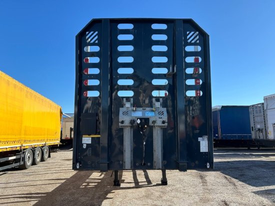 Schwarzmüller Holzauflieger, 8 Rungenpaare, SAF-Achsen, Liftachse - 목재 세미 트레일러 : 사진 2 Schwarzmüller Holzauflieger, 8 Rungenpaare, SAF-Achsen, Liftachse - 목재 세미 트레일러 : 사진 2