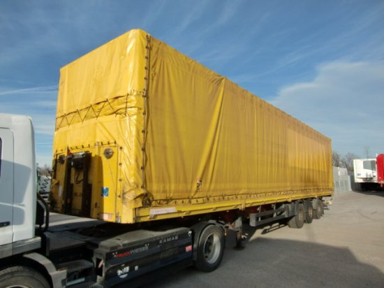 Schwarzmüller Spezialauflieger Schräglader, Coilmulde mehrere Einheiten verfügbar - 커튼사이더 세미 트레일러 : 사진 1 Schwarzmüller Spezialauflieger Schräglader, Coilmulde mehrere Einheiten verfügbar - 커튼사이더 세미 트레일러 : 사진 1