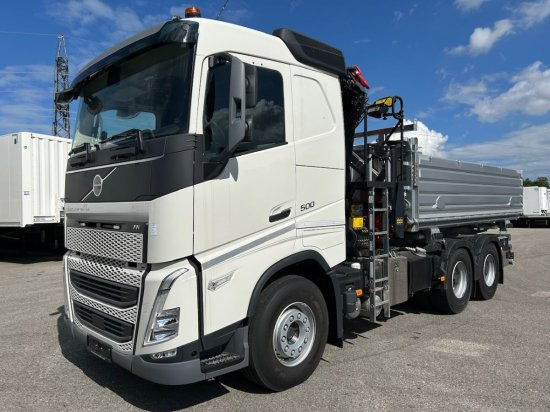 Volvo FH 500 3-Seiten Kipper mit Palfinger PK22002EH, Retarder - 덤프트럭 : 사진 2 Volvo FH 500 3-Seiten Kipper mit Palfinger PK22002EH, Retarder - 덤프트럭 : 사진 2