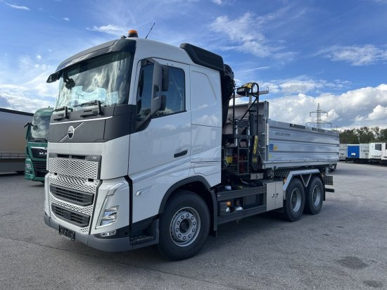 Volvo FH 500 3-Seiten Meiller Kipper mit Palfinger PK22002EH, Retarder, - 덤프트럭 : 사진 1 Volvo FH 500 3-Seiten Meiller Kipper mit Palfinger PK22002EH, Retarder, - 덤프트럭 : 사진 1