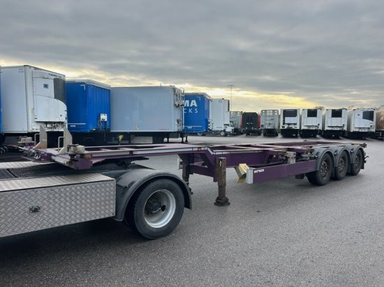 Web Trailer LPRS24 Heckschieber 1x20 ft 2x20 ft 1x40 ft mehrere Einheiten verfügbar - 컨테이너 운반 장치/ 스와프 보디 세미 트레일러 : 사진 4 Web Trailer LPRS24 Heckschieber 1x20 ft 2x20 ft 1x40 ft mehrere Einheiten verfügbar - 컨테이너 운반 장치/ 스와프 보디 세미 트레일러 : 사진 4