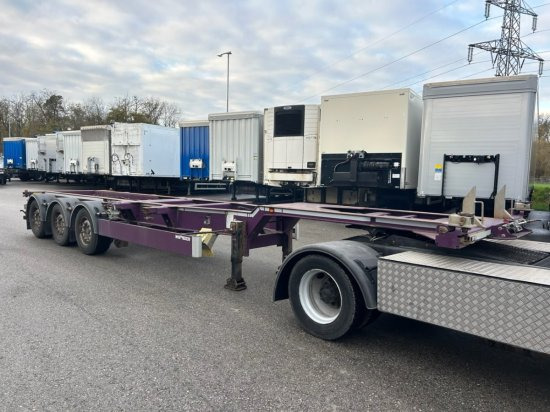 Web Trailer LPRS24 Heckschieber 1x20 ft 2x20 ft 1x40 ft mehrere Einheiten verfügbar - 컨테이너 운반 장치/ 스와프 보디 세미 트레일러 : 사진 1 Web Trailer LPRS24 Heckschieber 1x20 ft 2x20 ft 1x40 ft mehrere Einheiten verfügbar - 컨테이너 운반 장치/ 스와프 보디 세미 트레일러 : 사진 1