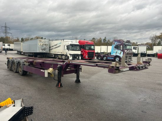 Web Trailer LPRS24 Heckschieber 1x20 ft 2x20 ft 1x40 ft - 컨테이너 운반 장치/ 스와프 보디 세미 트레일러 : 사진 1 Web Trailer LPRS24 Heckschieber 1x20 ft 2x20 ft 1x40 ft - 컨테이너 운반 장치/ 스와프 보디 세미 트레일러 : 사진 1