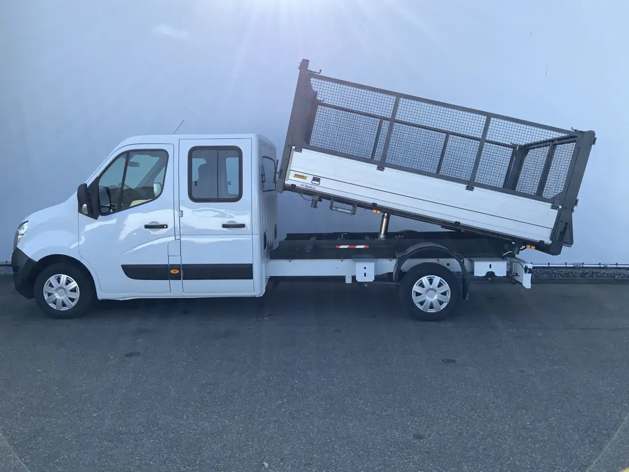 Nissan NV400 2.3 dCi L3H1 Dub Cab 3 Zijde Kipper Airco Bakmaat - 덤프 밴, 콤비 밴 : 사진 3 Nissan NV400 2.3 dCi L3H1 Dub Cab 3 Zijde Kipper Airco Bakmaat - 덤프 밴, 콤비 밴 : 사진 3