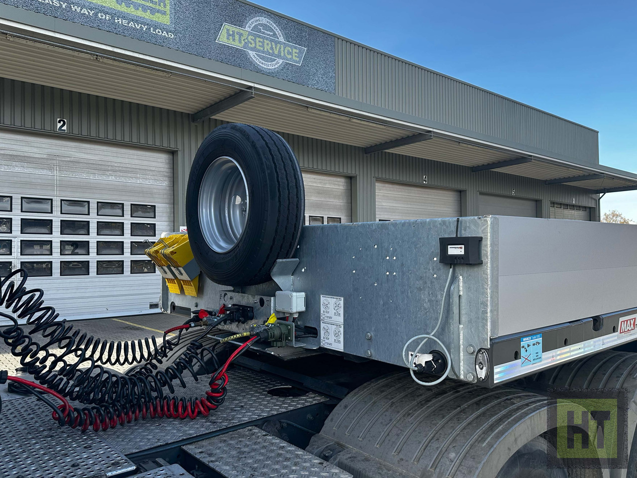 Faymonville MAX Trailer 2-Achs-Tele-Semi-Sattelauflieger-zwangsgelenkt - 저하대 세미 트레일러 : 사진 3 Faymonville MAX Trailer 2-Achs-Tele-Semi-Sattelauflieger-zwangsgelenkt - 저하대 세미 트레일러 : 사진 3