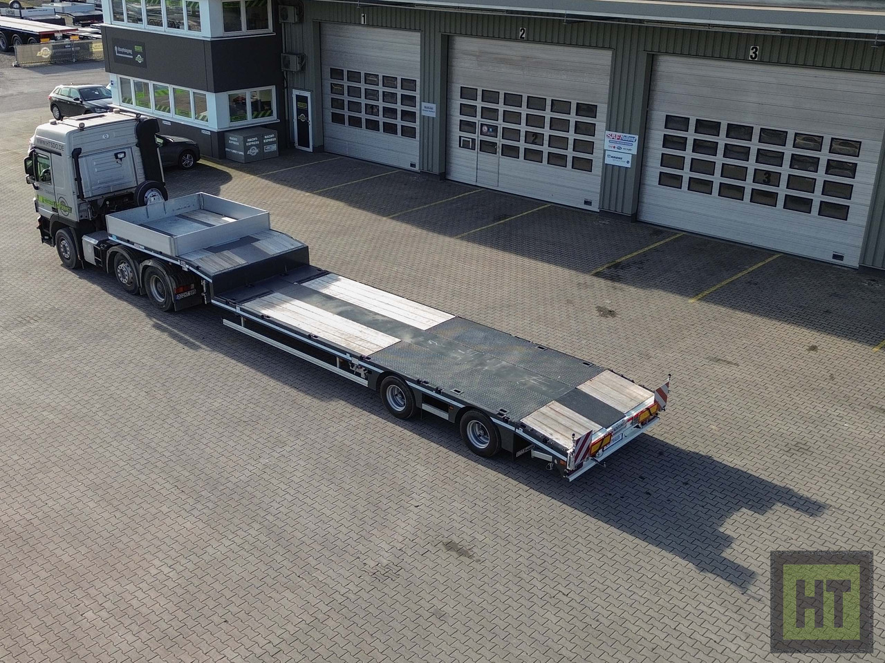 Faymonville MAX Trailer 2-Achs-Tele-Semi-Sattelauflieger-zwangsgelenkt - 저하대 세미 트레일러 : 사진 1 Faymonville MAX Trailer 2-Achs-Tele-Semi-Sattelauflieger-zwangsgelenkt - 저하대 세미 트레일러 : 사진 1