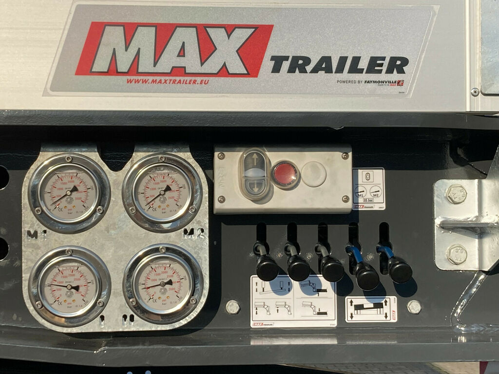 Faymonville MAX Trailer 2-Achs-Tiefbett mit Pendelachsen - 저하대 세미 트레일러 : 사진 4 Faymonville MAX Trailer 2-Achs-Tiefbett mit Pendelachsen - 저하대 세미 트레일러 : 사진 4