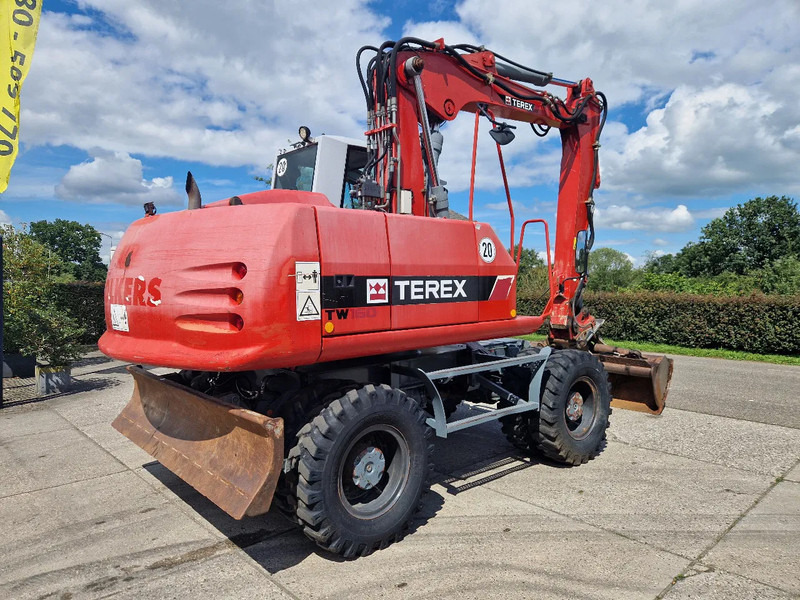 Terex TW160 inclusief kantelbak (1.98m.) - 휠 굴삭기 : 사진 4 Terex TW160 inclusief kantelbak (1.98m.) - 휠 굴삭기 : 사진 4