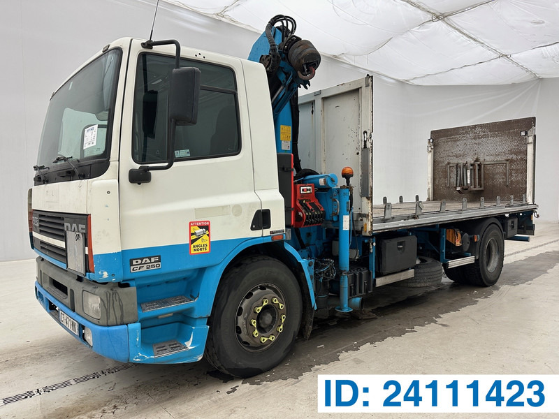 DAF CF75.250* - 드롭사이드/ 플랫베드 트럭, 크레인 트럭 : 사진 1 DAF CF75.250* - 드롭사이드/ 플랫베드 트럭, 크레인 트럭 : 사진 1