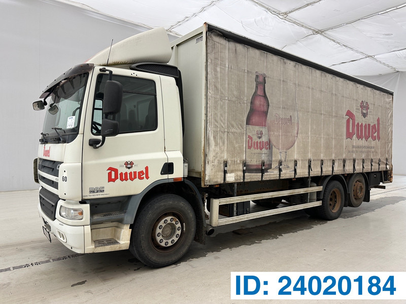 DAF CF75.310 - 커튼사이더 트럭 : 사진 1 DAF CF75.310 - 커튼사이더 트럭 : 사진 1