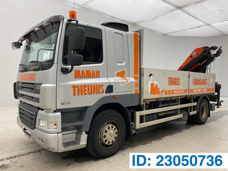 DAF CF85.410* - 드롭사이드/ 플랫베드 트럭, 크레인 트럭 : 사진 1 DAF CF85.410* - 드롭사이드/ 플랫베드 트럭, 크레인 트럭 : 사진 1