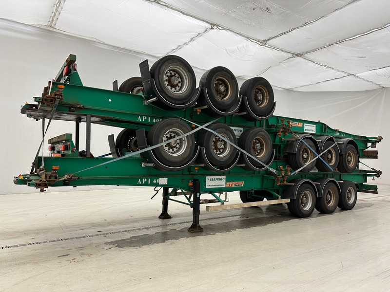 Fruehauf 4 x Skelet 2 x 20-40 ft - 컨테이너 운반 장치/ 스와프 보디 세미 트레일러 : 사진 2 Fruehauf 4 x Skelet 2 x 20-40 ft - 컨테이너 운반 장치/ 스와프 보디 세미 트레일러 : 사진 2