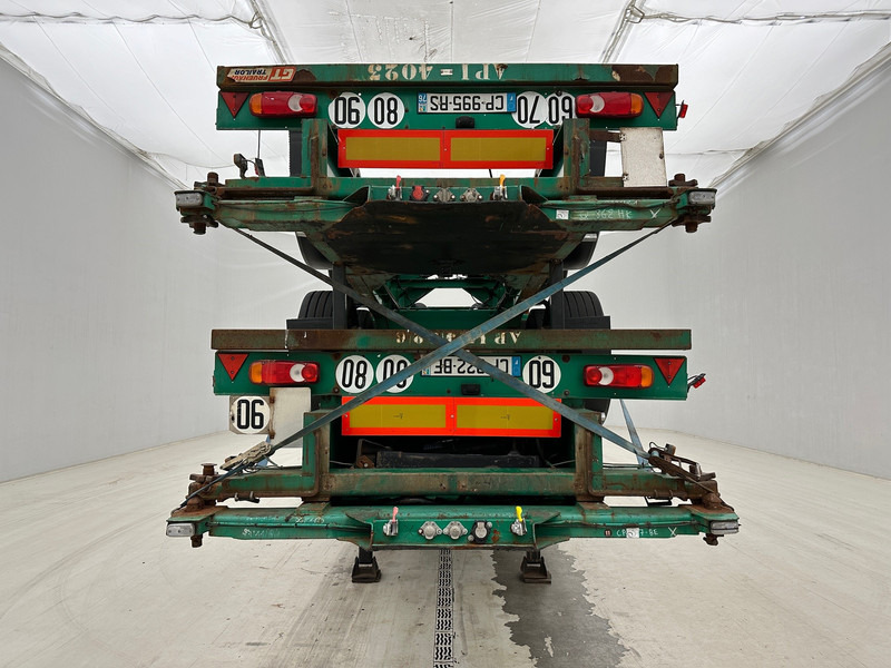 Fruehauf 4 x Skelet 2 x 20-40 ft - 컨테이너 운반 장치/ 스와프 보디 세미 트레일러 : 사진 3 Fruehauf 4 x Skelet 2 x 20-40 ft - 컨테이너 운반 장치/ 스와프 보디 세미 트레일러 : 사진 3