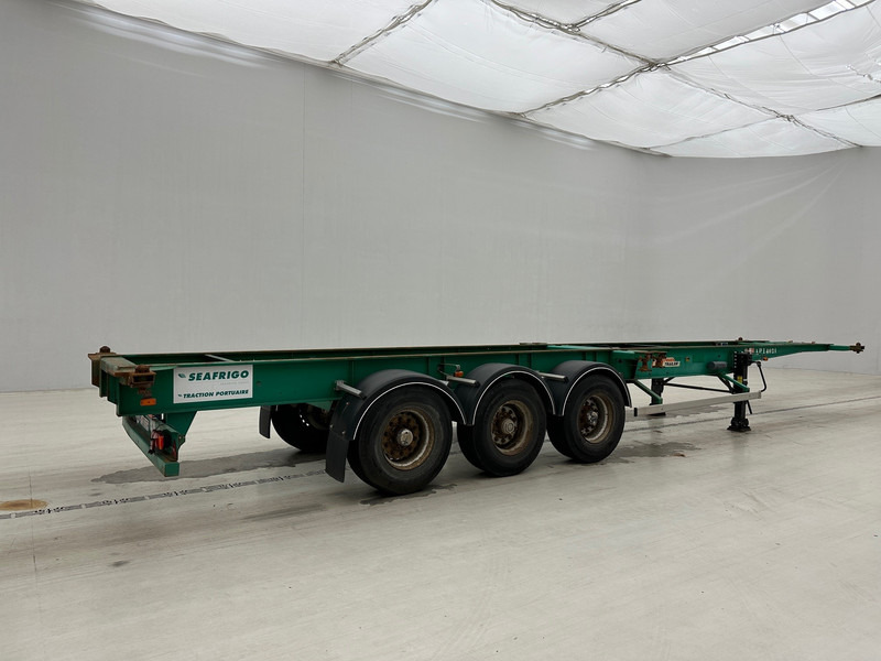 Fruehauf Skelet 2 x 20-40 ft - 컨테이너 운반 장치/ 스와프 보디 세미 트레일러 : 사진 4 Fruehauf Skelet 2 x 20-40 ft - 컨테이너 운반 장치/ 스와프 보디 세미 트레일러 : 사진 4