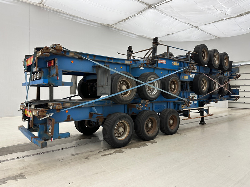 Fruehauf Stack 4 x Skelet 2 x 20-40 ft - 컨테이너 운반 장치/ 스와프 보디 세미 트레일러 : 사진 4 Fruehauf Stack 4 x Skelet 2 x 20-40 ft - 컨테이너 운반 장치/ 스와프 보디 세미 트레일러 : 사진 4