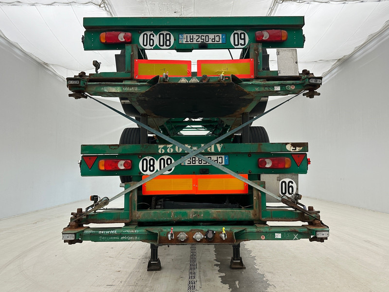 GT Trailers 4 x Skelet 2 x 20-40 ft - 컨테이너 운반 장치/ 스와프 보디 세미 트레일러 : 사진 2 GT Trailers 4 x Skelet 2 x 20-40 ft - 컨테이너 운반 장치/ 스와프 보디 세미 트레일러 : 사진 2