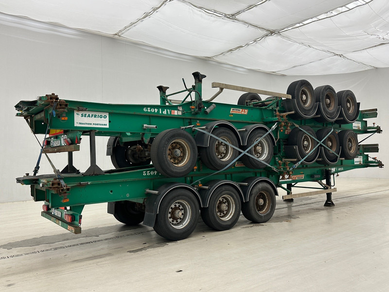 GT Trailers 4 x Skelet 2 x 20-40 ft - 컨테이너 운반 장치/ 스와프 보디 세미 트레일러 : 사진 4 GT Trailers 4 x Skelet 2 x 20-40 ft - 컨테이너 운반 장치/ 스와프 보디 세미 트레일러 : 사진 4