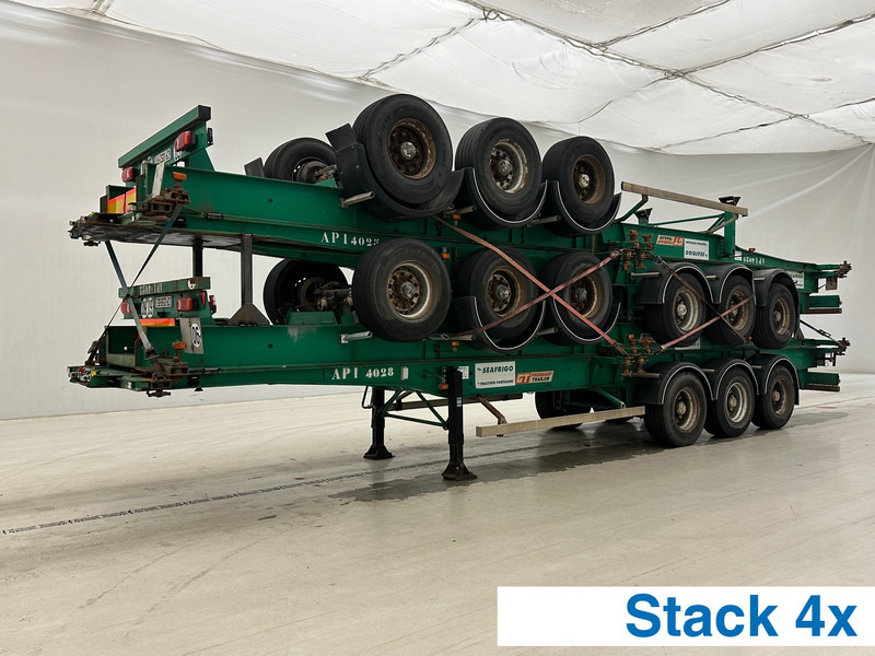 GT Trailers 4 x Skelet 2 x 20-40 ft - 컨테이너 운반 장치/ 스와프 보디 세미 트레일러 : 사진 1 GT Trailers 4 x Skelet 2 x 20-40 ft - 컨테이너 운반 장치/ 스와프 보디 세미 트레일러 : 사진 1