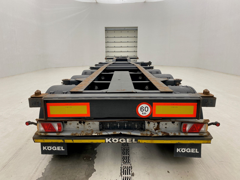 Kögel Polyvalent skelet 20-30-40 ft - 컨테이너 운반 장치/ 스와프 보디 세미 트레일러 : 사진 4 Kögel Polyvalent skelet 20-30-40 ft - 컨테이너 운반 장치/ 스와프 보디 세미 트레일러 : 사진 4