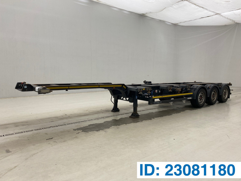 Kögel Polyvalent skelet 20-30-40 ft - 컨테이너 운반 장치/ 스와프 보디 세미 트레일러 : 사진 1 Kögel Polyvalent skelet 20-30-40 ft - 컨테이너 운반 장치/ 스와프 보디 세미 트레일러 : 사진 1