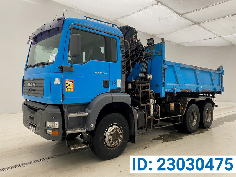 MAN TGA 26.360 - 6x4 - 덤프트럭, 크레인 트럭 : 사진 1 MAN TGA 26.360 - 6x4 - 덤프트럭, 크레인 트럭 : 사진 1