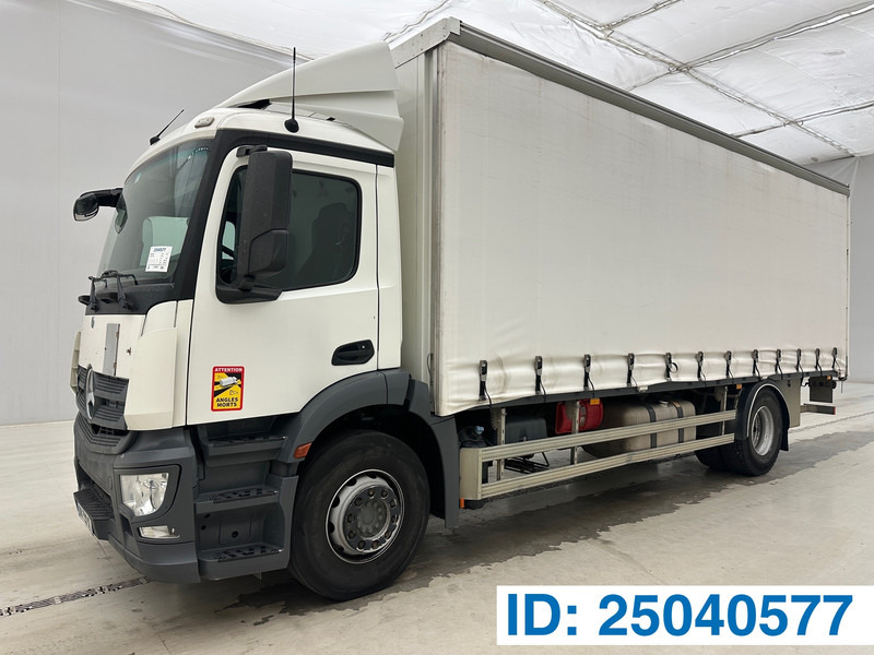 Mercedes-Benz Antos 1830 - 커튼사이더 트럭 : 사진 1 Mercedes-Benz Antos 1830 - 커튼사이더 트럭 : 사진 1