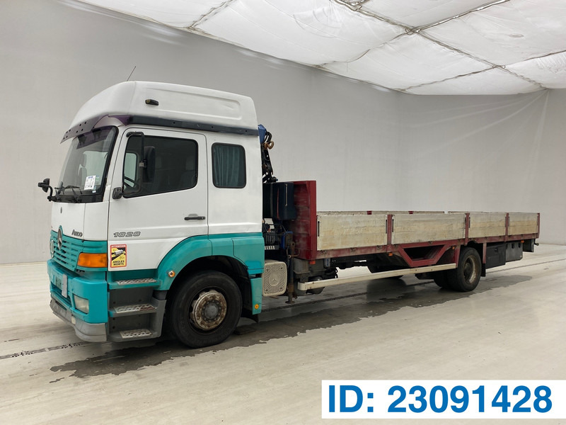Mercedes-Benz Atego 1828 - 드롭사이드/ 플랫베드 트럭, 크레인 트럭 : 사진 1 Mercedes-Benz Atego 1828 - 드롭사이드/ 플랫베드 트럭, 크레인 트럭 : 사진 1
