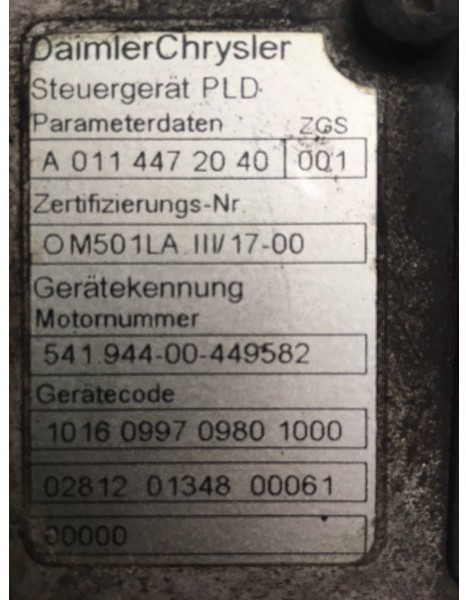 엔진 Mercedes-Benz Complete motor OM501LA Motor compleet MB OM501LA : 사진 8