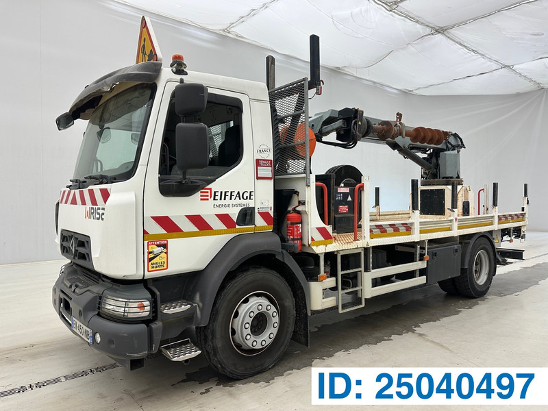 Renault D14.250 - 크레인 트럭 : 사진 1 Renault D14.250 - 크레인 트럭 : 사진 1