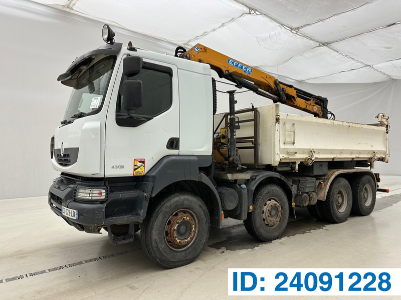 Renault Kerax 430 DXi - 8x4* - 덤프트럭, 크레인 트럭 : 사진 1 Renault Kerax 430 DXi - 8x4* - 덤프트럭, 크레인 트럭 : 사진 1
