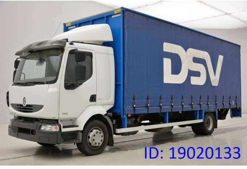 Renault Midlum 240 DXi - 커튼사이더 트럭 : 사진 1 Renault Midlum 240 DXi - 커튼사이더 트럭 : 사진 1